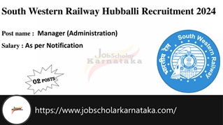 South Western Railway Hubballi Recruitment 2024