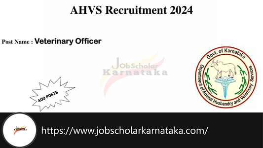 AHVS Recruitment-2024