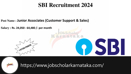 SBI Recruitment 2024